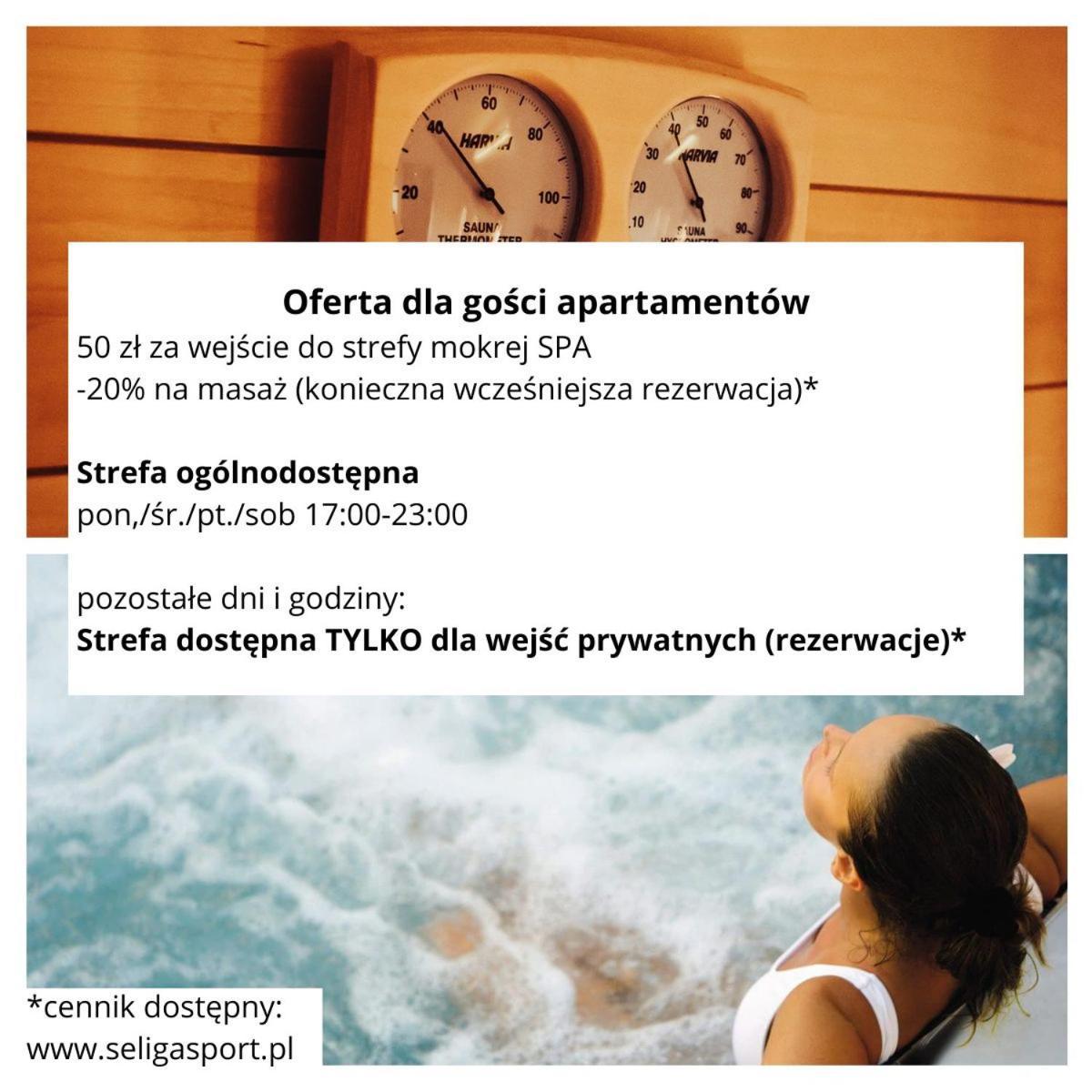 Seliga Sport Apartments & Spa Lesznowola  Eksteriør billede